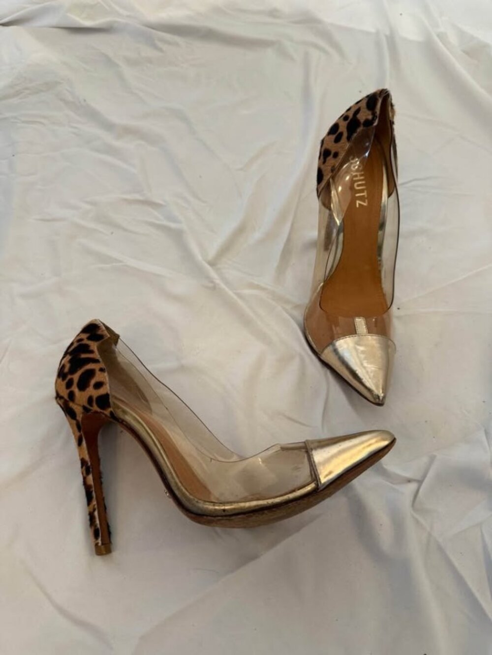 Schutz Leopard Pumps - Sz 9B